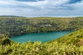 The Lim bay and valley near Rovinj and Vrsar. Royalty Free Stock Photo