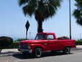 Ford Pickup Custom Cab Twin 1 Beam 100 in Lima Royalty Free Stock Photo