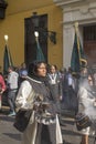 Procession of faith in Holy Week in the streets of Lima