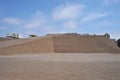 Lima, Peru - Huallamarca, the inca pyramid in Lima\'s Huaca, Peru Royalty Free Stock Photo
