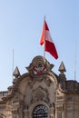 Peruvian Coat of Arms at Government Palace in Lima, Peru