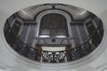 View from the crypt of the Pantheon de los Proceres. Presbitero Maestro cemetery, Lima, Peru Royalty Free Stock Photo