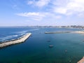 Lima view to the north bay from Chorrillos district