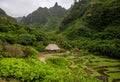 Limahuli garden and preserve, kauai, hawaii Royalty Free Stock Photo