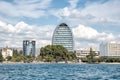 Limassol city waterfront downtown skyline, Cyprus