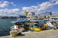 Fishing boats in Limassol Old Port, Cyprus Royalty Free Stock Photo