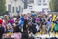 Student Carnival street party at Tsiknopempti, Limassol, Cyprus