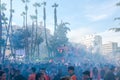 Limassol, Cyprus - March 2020: Limassol Carnival 2020 party people