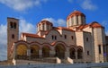 Limassol, Cyprus - Oct 08. 2019. Sacred Temple of Saint Arsenius of Cappadocia and Paisios the Athonite Royalty Free Stock Photo