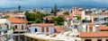 Limassol. Panorama of old town. Rooftop view. Cyprus