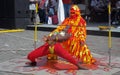 Limbo Dancer in Barbados Royalty Free Stock Photo