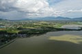 Limboto lake, Bulalo Limboto, Gorontalo Regency, Gorontalo, Indonesia