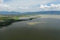 Limboto lake, Bulalo Limboto, Gorontalo Regency, Gorontalo, Indonesia Royalty Free Stock Photo