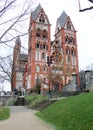 Limburg Cathedral, aka Georgsdom, Romanesque-Gothic transitional style, Limburg an der Lahn, Germany