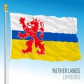 Limburg provincial flag, Netherlands, EU