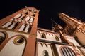 Limburger dom germany at night Royalty Free Stock Photo