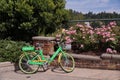 Lime bike. Electric scooter and bicycle rentals in over 100 countries around the world. Seattle. United States. August 20, 2019