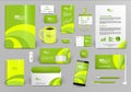 Lime corporate identity template.