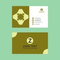 Lime Elegant Awesome Business Card Template