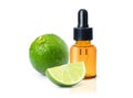 Lime essential oil Royalty Free Stock Photo