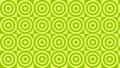 Lime Green Concentric Circles Background Pattern Vector Royalty Free Stock Photo