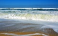 Lime Green Waves at Scotts Beach New Zealand