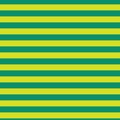 Lime green yellow horizontal stripes seamless vector texture. Abstract background in green hues. Royalty Free Stock Photo