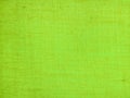 Lime hessian weave fabric Royalty Free Stock Photo