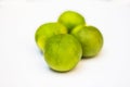 Lime on isolate background