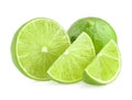 Lime isolated