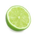 Lime isolated