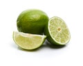 Lime Isolated on White Background