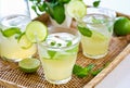 Lime juice Royalty Free Stock Photo