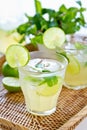 Lime juice Royalty Free Stock Photo