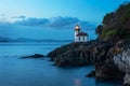 Lime Kiln Lighthouse Royalty Free Stock Photo