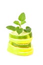 Lime and lemon Royalty Free Stock Photo