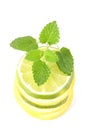 Lime and lemon Royalty Free Stock Photo