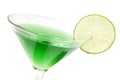 Lime Martini Royalty Free Stock Photo