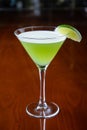 Lime Martini Royalty Free Stock Photo