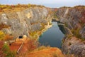 Lime Quarry Royalty Free Stock Photo