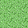 Lime seamless pattern. Fruit background Royalty Free Stock Photo