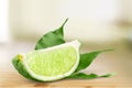 Lime segment Royalty Free Stock Photo