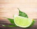 Lime segment Royalty Free Stock Photo