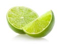 Lime slices Royalty Free Stock Photo