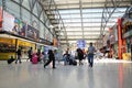 Lime Street Railway Station, Liverpool. Royalty Free Stock Photo