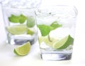 Lime water Royalty Free Stock Photo