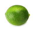 Lime on white background Royalty Free Stock Photo