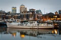 Limehouse Basin, London.