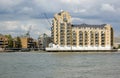 Limehouse Marina entralce from River Thames