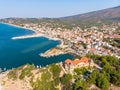 Limenaria Panorama aerial view